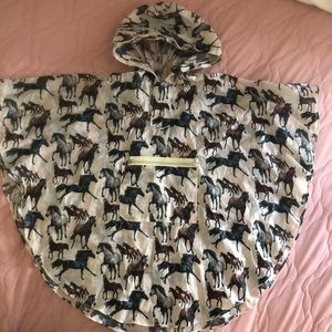 Horse poncho kids 6-10